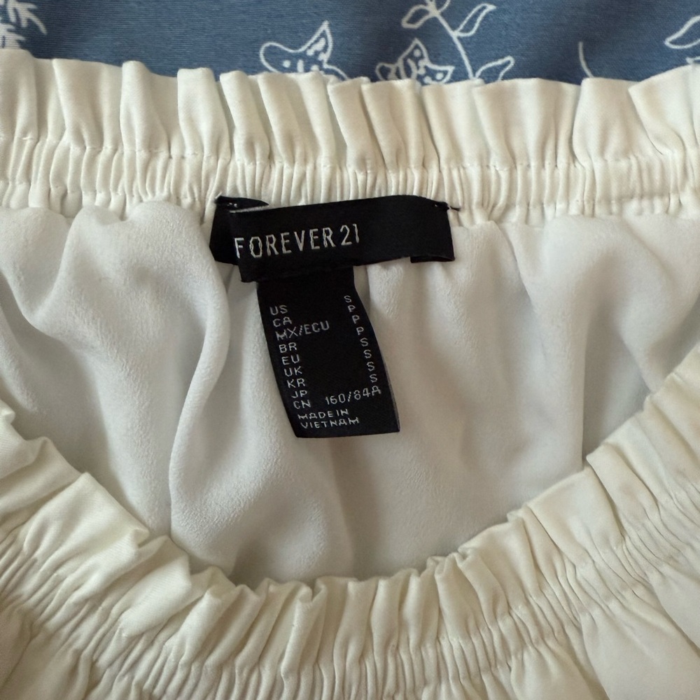 Forever 21 Cream Skirt